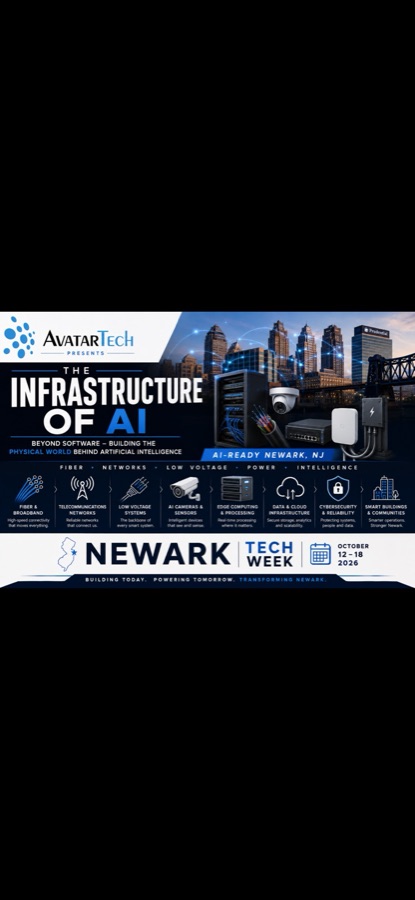 Flyer for The Infrastructure of AI
