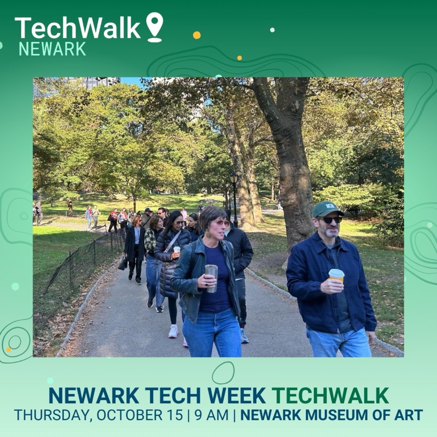 Flyer for TechWalk | Newark, 10/15