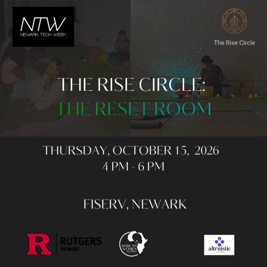 Flyer for The Rise Circle - The Reset Room